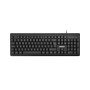Everest KB-250U USB Kablolu Türkçe Q Klavye 105 Tuşlu Multimedya Klavye Siyah