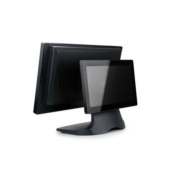 QUATRONIC POS PC P156N-D 15.6" Çift Ekranlı Dokunmatik POS Bilgisayar i5 7200U 8GB RAM 128GB SSD Gigabit Ethernet