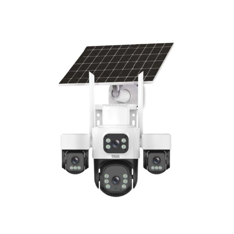 INOX X14 2MP 4G Solar Dome Kamera E-SIM Destekli Kablosuz Güvenlik Kamerası