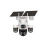 INOX X24 2MP Solar 4G PT Kamera 3.6mm Lens Kablosuz Güvenlik Kamerası