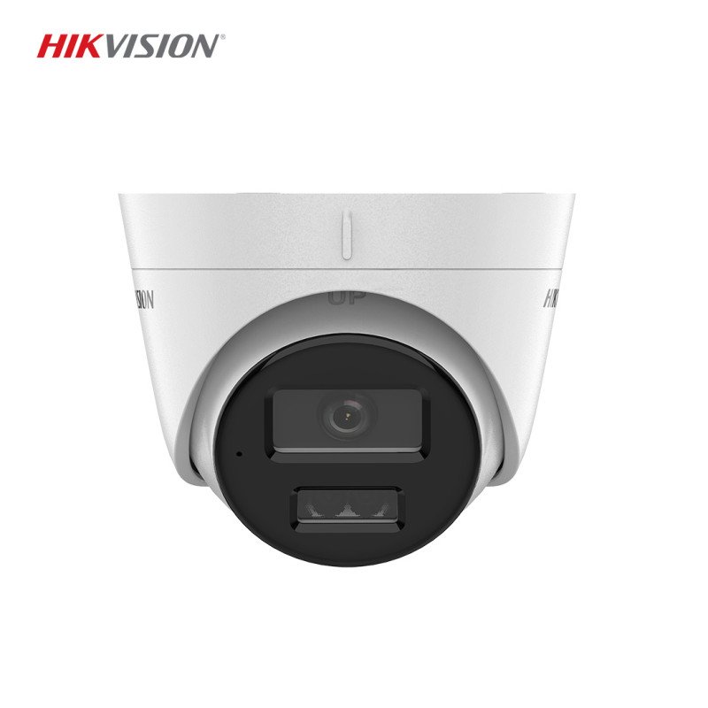 Hikvision DS-2CD1343G2-LIU(F) 4 MP Smart Hybrid Light Sabit Turret IP Kamera, İnsan ve Araç Algılama, Mikrofonlu, IP67