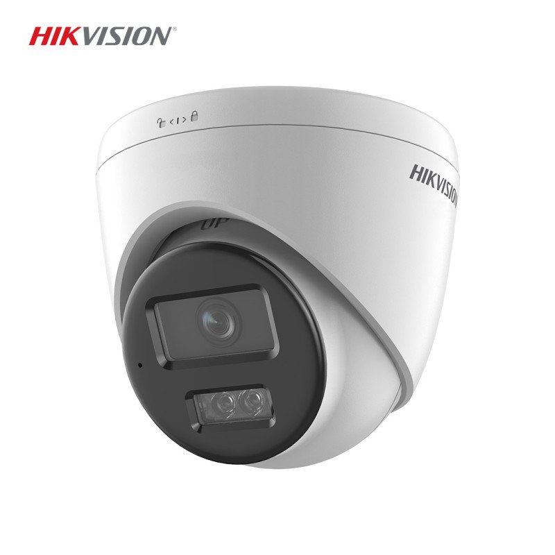 Hikvision DS-2CD1363G2-LIU(F) 6 MP Smart Hybrid Light Sabit Turret IP Kamera, İnsan & Araç Algılama, Mikrofonlu, IP67