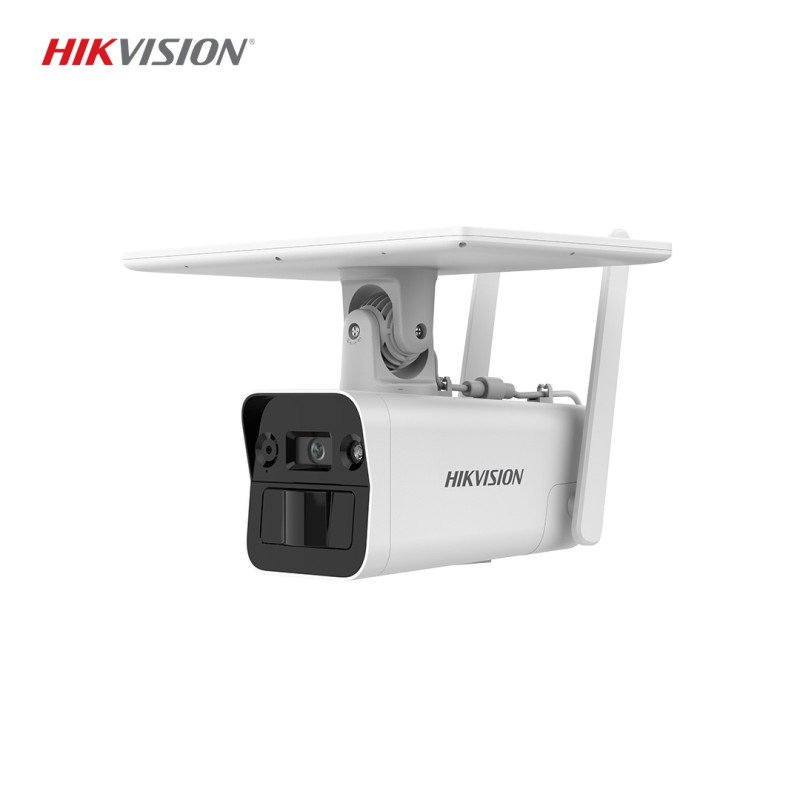 Hikvision DS-2XS2T41G1-ID/4G 4MP Solar Güçlü Güvenlik Kamerası, IP67, 256GB MicroSD, PIR+Radar Algılama, 4G LTE, İki Yönlü Ses