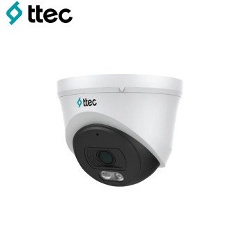 ttec IPDP-2330M-M-Lite – 2MP 2.8mm Sabit Lensli IR IP Dome Kamera, Smart IR 30m, PoE, Dahili Mikrofon