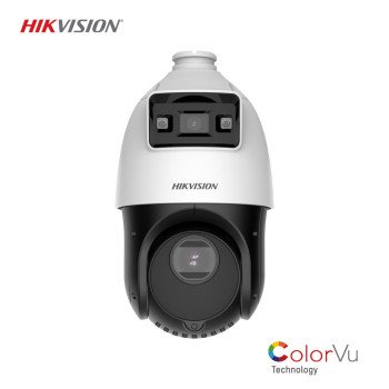 Hikvision DS-2SE4C425MWG-E/14(F0) TandemVu 4+4 MP 25X ColorVu & IR AcuSense Network Speed Dome Kamera, 4 MP Çözünürlük, 25X Optik Zoom, 100 m IR, IP66