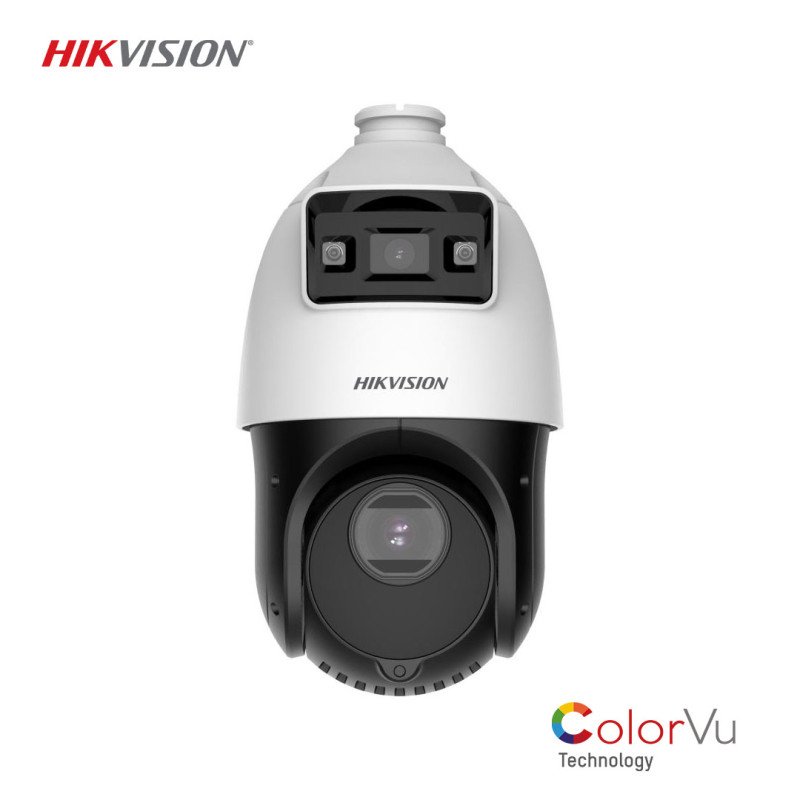 Hikvision DS-2SE4C425MWG-E/14(F0) TandemVu 4+4 MP 25X ColorVu & IR AcuSense Network Speed Dome Kamera, 4 MP Çözünürlük, 25X Optik Zoom, 100 m IR, IP66