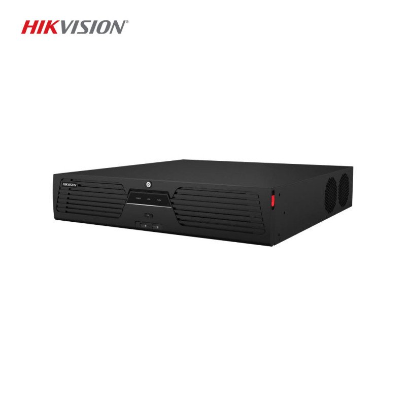 Hikvision DS-9664NI-M8 64 Kanal 2U 4K NVR, 400 Mbps, 8 SATA, RAID Destekli, 8K HDMI, IP Hoparlör Bağlantısı