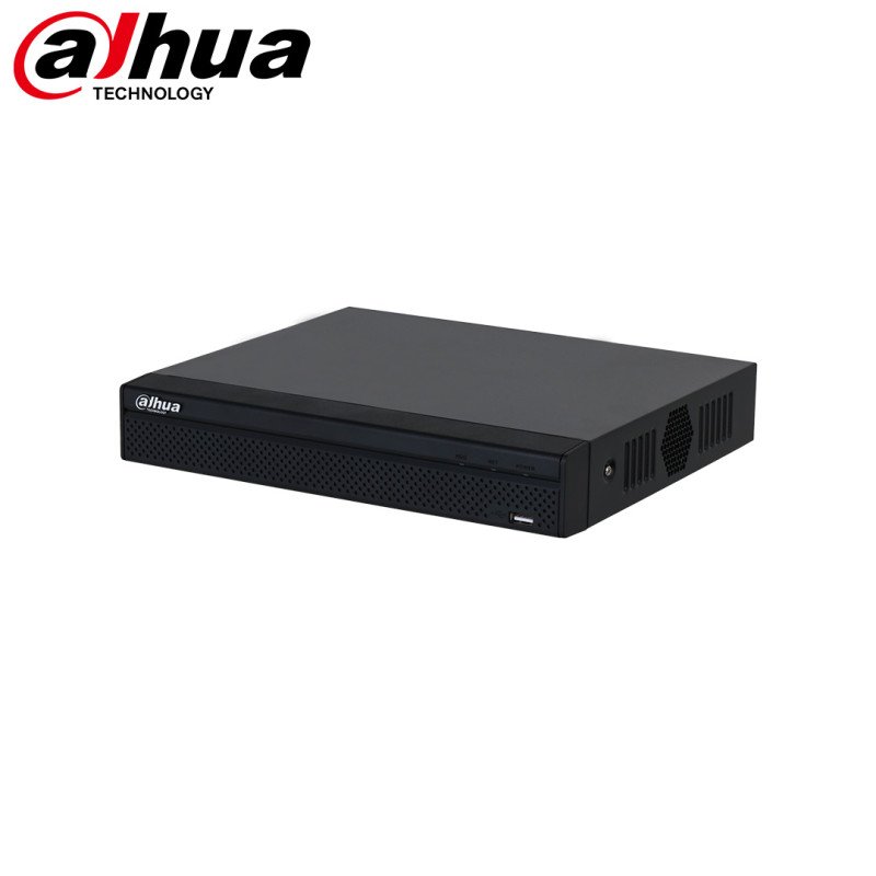 Dahua NVR2108HS-8P-4KS3 8 Kanal 8 PoE Portlu 1U Lite NVR Kayıt Cihazı, 12MP IP Kamera Desteği, Smart H.265+