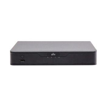 UNV NVR301-16-P8 16 Kanal 8MP 8 PoE Network Video Kayıt Cihazı | 4K H.265 NVR