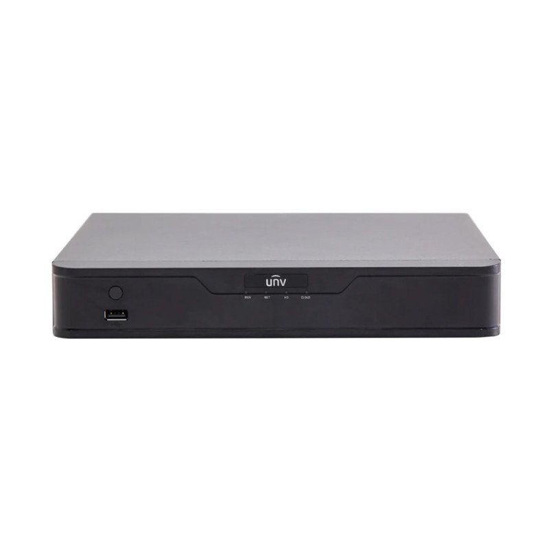 UNV NVR301-16-P8 16 Kanal 8MP 8 PoE Network Video Kayıt Cihazı | 4K H.265 NVR