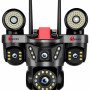 Esvision ES-9003 9MP 3 Lens WiFi Güvenlik Kamerası Akıllı Takip ve Renkli Gece Görüşlü