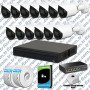 Dahua 13 Kameralı IP 1440P Gece Görüşlü Güvenlik Kamerası Mikrofonlu