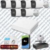 Hikvision 6 Kameralı 6MP IP ColorVu 3.0 Güvenlik Sistemi AI İnsan Araç Algılama Çift Yönlü Ses ve Işıklı Alarm