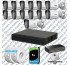 TTec 13 Kameralı 1080P Mikrofonlu IP Güvenlik Kamera Seti