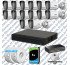 TTec 14 Kameralı 1080P Mikrofonlu IP Güvenlik Kamera Seti