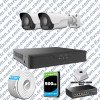 UNV 2 Kameralı IP Full HD Güvenlik Kamerası Seti