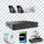 UNV 2 Kameralı IP Full HD Güvenlik Kamerası Seti